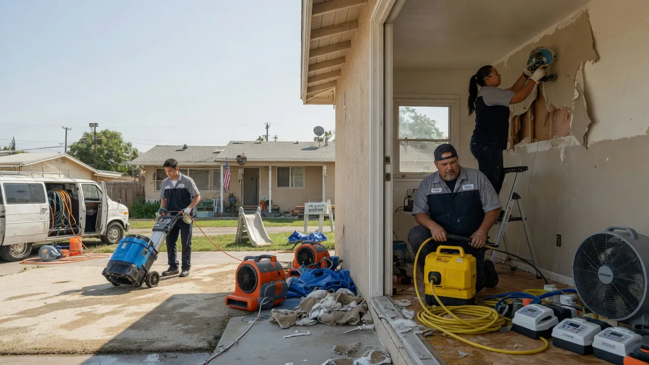 Water Damage Restoration in Fort Irwin, CA near me